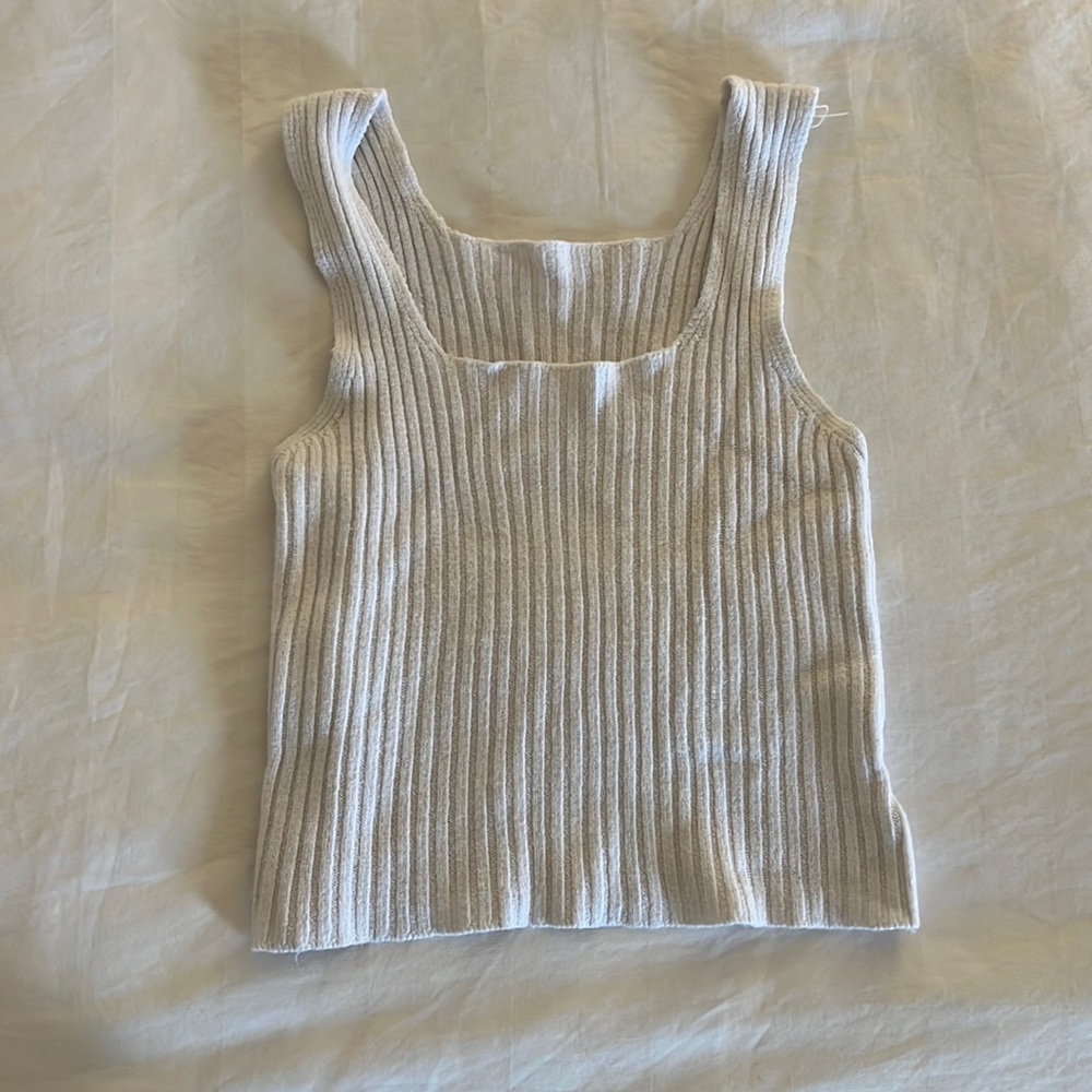 Brandy Melville White Tank Top